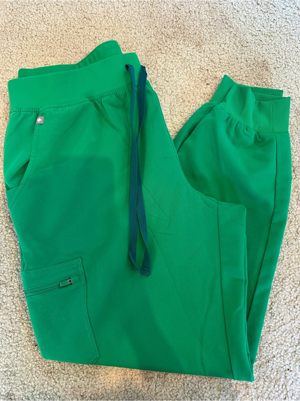 FIGS Evergreen Jogger Pants - Comfortable Drawstring Scrub Pants- SIZE XL